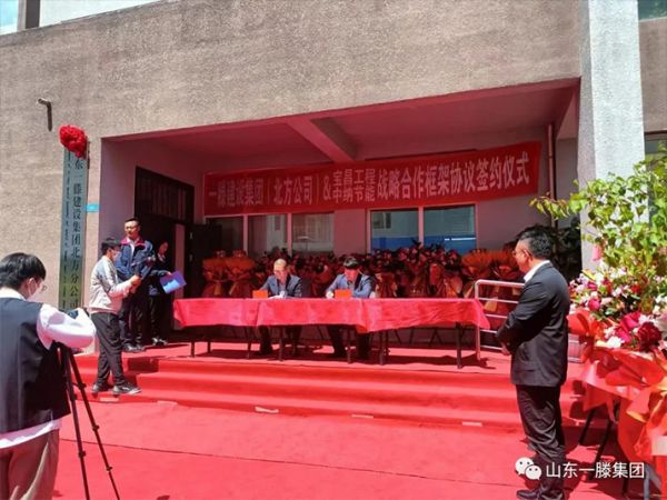 热烈祝贺尊龙人生就是搏中国区建设集团北方分公司正式揭牌成立